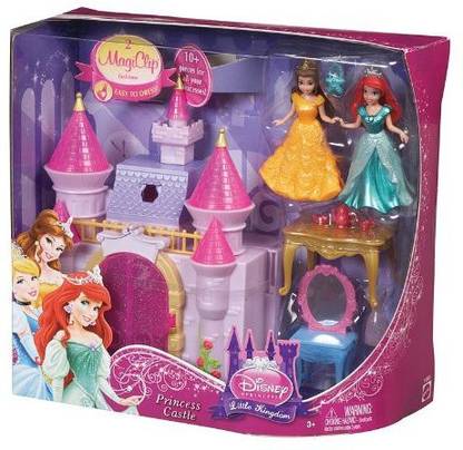 DISNEY Princess Little Kingdom Castle And Set Mattel