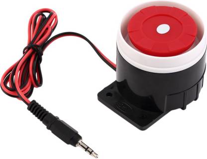 jenix Wired Mini Horn Siren Home Security Sound Alarm System 120dB DC 12V Door & Window Door Window Alarm