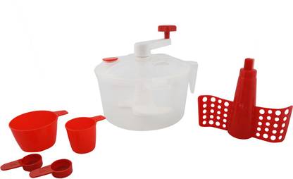 Magic's Max Atta Maker,Dough Maker,Dough atta Maker,Chapati Maker,Puri Maker,Paratha Maker,Vegetable Maker,Salad Maker Plastic Spiral Dough Maker