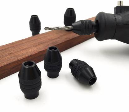 DIY Crafts New Keyless Drill Chuck for Dremel Rotary Tools 0.5-3.2mm Mini Drill chuck Keyless Drill Chuck for Dremel Rotary Tools Dremel Accessories