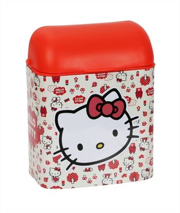 Hello Kitty Plastic Dustbin