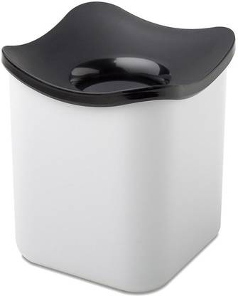 Rosti Table Bin Cube - White Melamine Dustbin