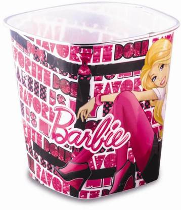 Ramson Square-Barbie Plastic Dustbin