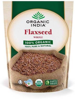ORGANIC INDIA Flaxseeds Brown Flax Seeds