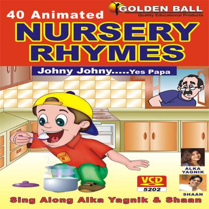 Golden Ball 40 Animated Nursery Rhymes Johny Johny Yes Papa