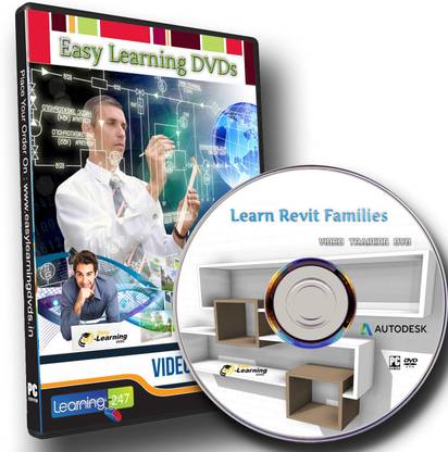 Easy Learning Revit Families Video Training Tutorial DVD