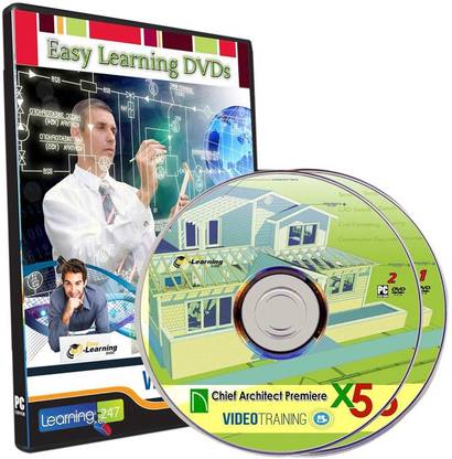 Easy Learning Chief Architect Premier X5 Complete Video Tutorial On 2 DVDs