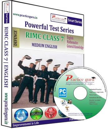 Practice guru Powerful Test Series RIMC Medium English (Class 7)