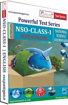 Practice guru Powerful Test Series - NSO Medium English (Class - 1)