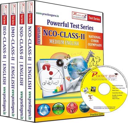 Practice guru Class 2 - Combo Pack (IMO / NSO / IEO / NCO) Test Series