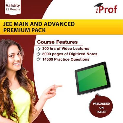 iProf Jee Main And Advanced Premium Pack In 10.1" Penta Educational Tablet
