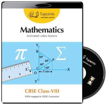 Tupoints CBSE VIII Mathematics Animated video lessons
