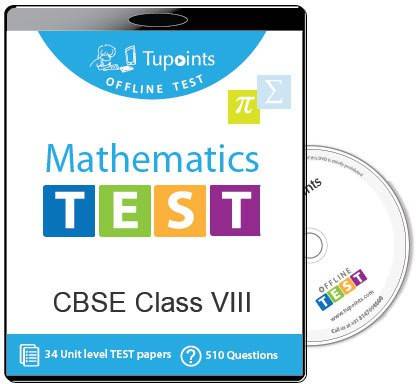 Tupoints Cbse Class 8 Maths Offline Test