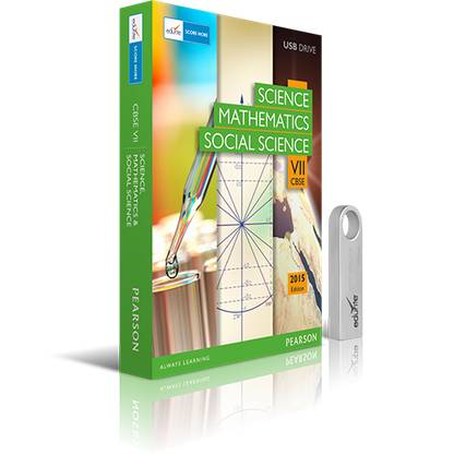 Edurite Class 7 Combo (Mathematics, Science & Social Science) USB