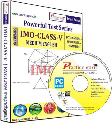 Practice guru Powerful Test Series IMO Medium English (Class - 5)