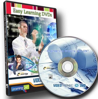 Easy Learning Engineering Drawing and GD&T Video Tutorial DVD