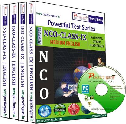 Practice guru Class 9 - Combo Pack (IMO / NSO / IEO / NCO)