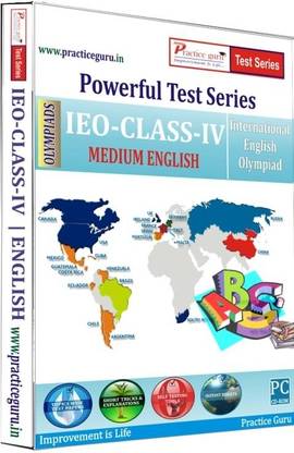 Practice guru Powerful Test Series - IEO Medium English (Class - 4)