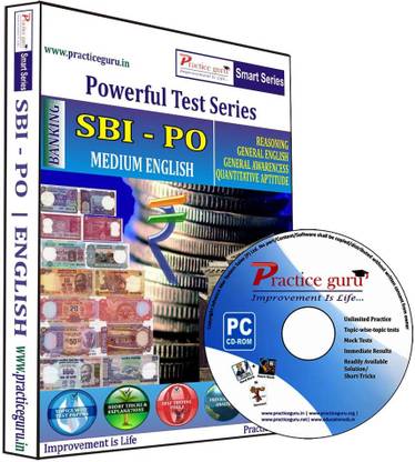 Practice guru Powerful Test Series SBI - PO Medium English