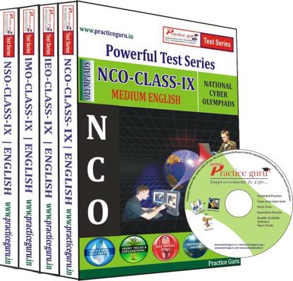 Practice guru Class 9 - Combo Pack (IMO / NSO / IEO / NCO) Test Series
