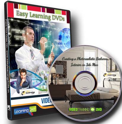 Easy Learning Creating A Photorealistic Bedroom In 3ds Max Video Training Dvd