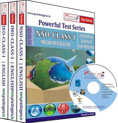 Practice guru Class 1 - Combo Pack (IMO / NSO / IEO) Test Series