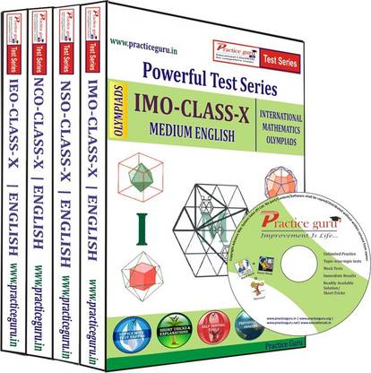 Practice guru Class 10 - Combo Pack (IMO / NSO / IEO / NCO) Test Series