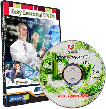 Easy Learning Adobe Dreamweaver CC 2015 Video Training Tutorial DVD