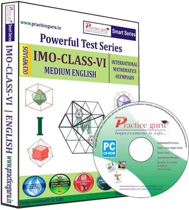 Practice guru Powerful Test Series IMO Medium English (Class - 6)