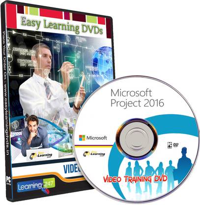 Easy Learning Learning Microsoft Project 2016 Video Training Tutorial DVD