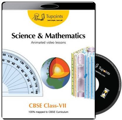 Tupoints CBSE VII Science and Mathematics Animated video lessons