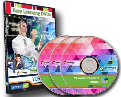 Easy Learning VMware vSphere PowerCLI Video Training On 3 DVDs