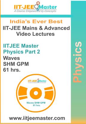 IITJEEMaster IIT JEE Physics Video Lectures : Physics-2 (Waves,SHM & GPM) for 2 year in Dvd | (for windows os: Laptop/Desktop )