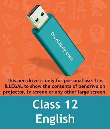 DronStudy.com Class 12 English Recorded Video Lectures