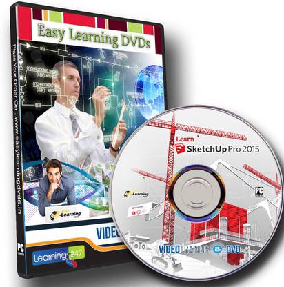 Easy Learning SketchUp Pro 2015 Video Training Tutorial DVD