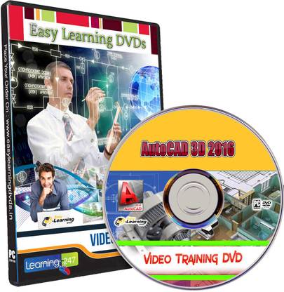 Easy Learning AutoCAD 3D 2016 Video Training Tutorial DVD
