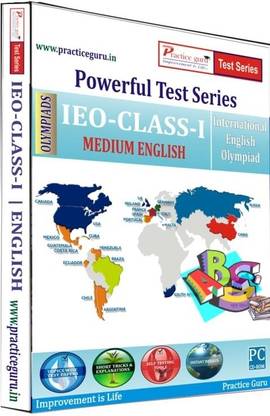 Practice guru Powerful Test Series - IEO Medium English (Class - 1)