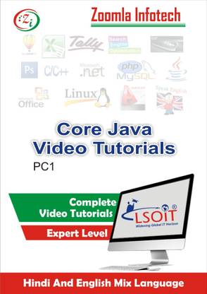Lsoit Learn Core Java Programming Language Video Tutorials in hindi language, Total 158 Lectures and Total Duration 16 Hours