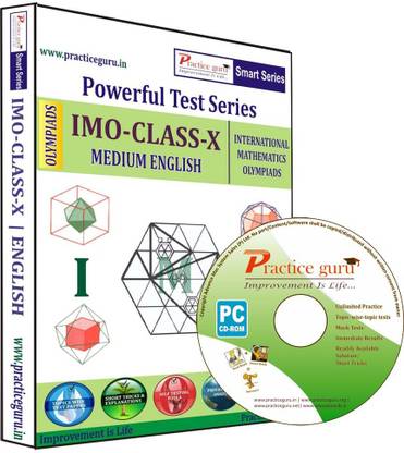 Practice guru Powerful Test Series IMO Medium English (Class - 10)