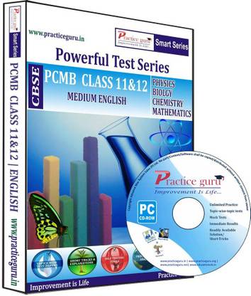 Practice guru CBSE - Powerful Test Series PCMB Medium English (Class 11 & 12)