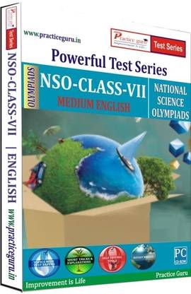 Practice guru Powerful Test Series - NSO Medium English (Class - 7)