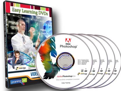 Easy Learning Photoshop CS6 Complete 4 Courses (5 Video DVDs Pack)