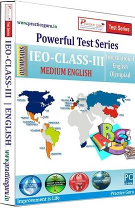 Practice guru Powerful Test Series - IEO Medium English (Class - 3)