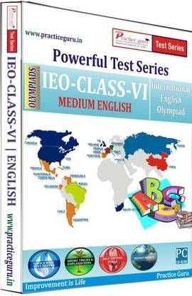 Practice guru Powerful Test Series - IEO Medium English (Class - 6)