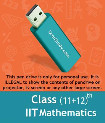 DronStudy.com Class (11+12)th IIT Mathematics Video Lectures