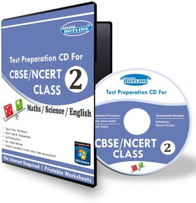 Advance Hotline Class 2 - Maths, EVS & English Combo