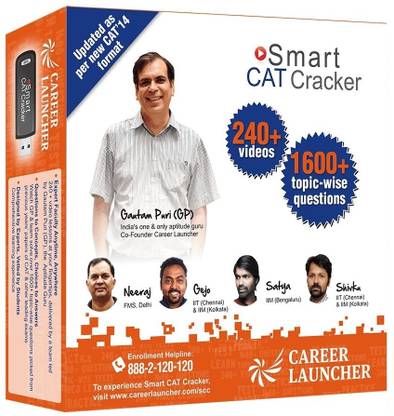 Career Launcher Smart CAT Cracker (OnMobile - USB)