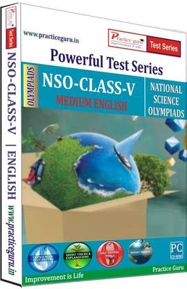 Practice guru Powerful Test Series - NSO Medium English (Class - 5)