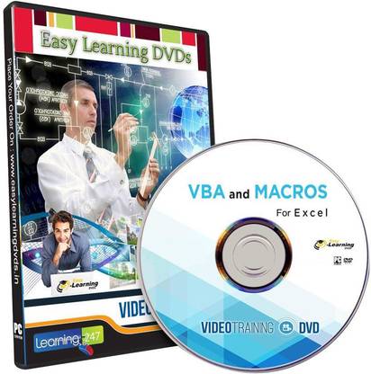 Easy Learning VBA and Macros For MS Excel Video Tutorial DVD