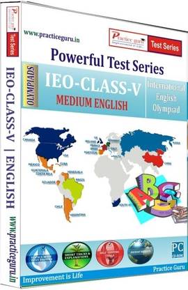 Practice guru Powerful Test Series - IEO Medium English (Class - 5)